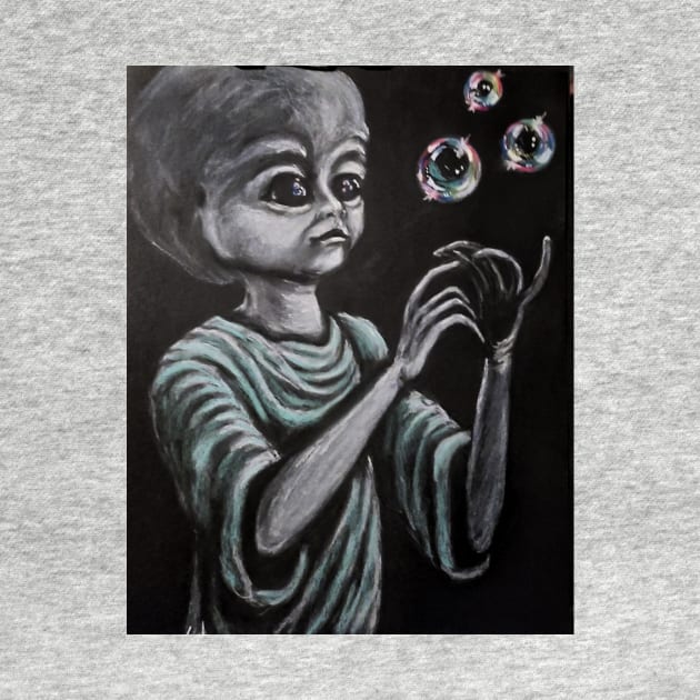P'nti Boy with Bubbles by SandiaOFC